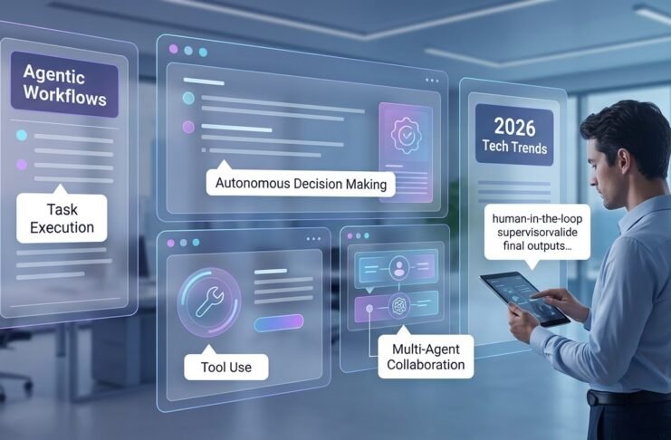Agentic AI workflows in 2026 diagram